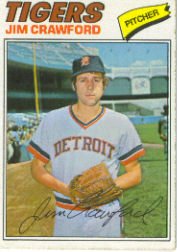 1977 Topps Baseball Cards      069      Jim Crawford